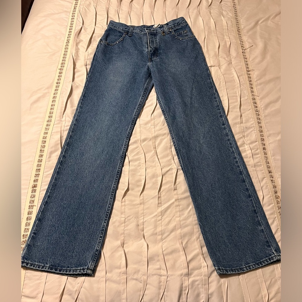 Harley Davidson Jeans Women's Size 8 Bootcut Straight Leg Detail